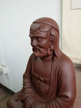 紫砂达摩像【延芫法师制】