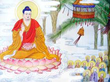 阿弥陀佛极乐世界现正在说法